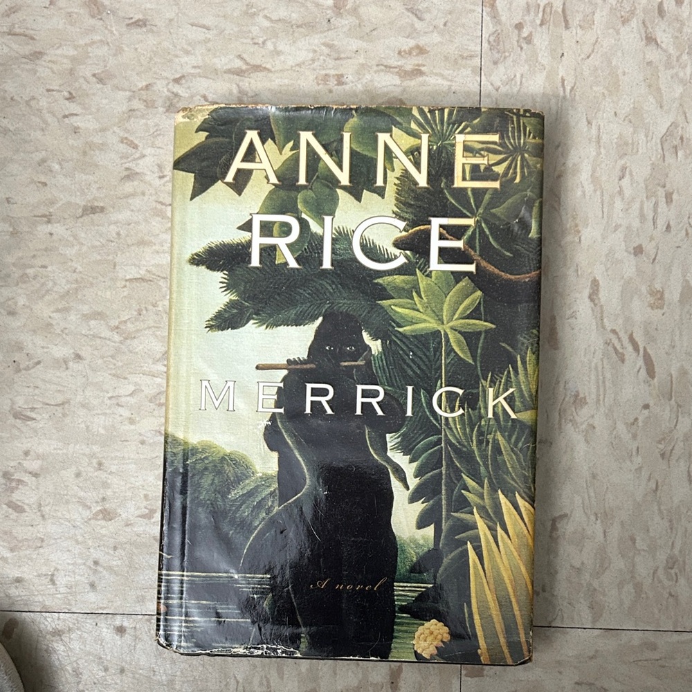 Anne Rice 'Merrick' Hardcover Book